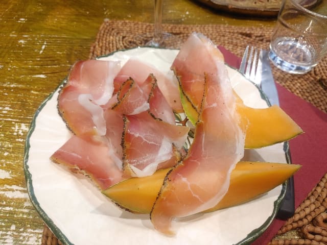 Prosciutto e melone estivo - La Bottega di via Maggio