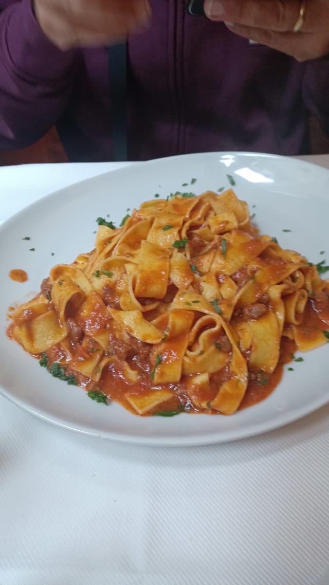 Pappardelle al capriolo - Bacco Felice