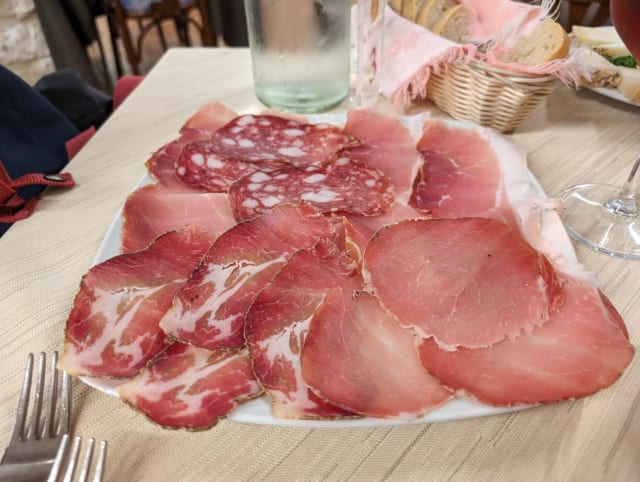 Selezione di salumi nostrani - Bacco Felice, Spoleto