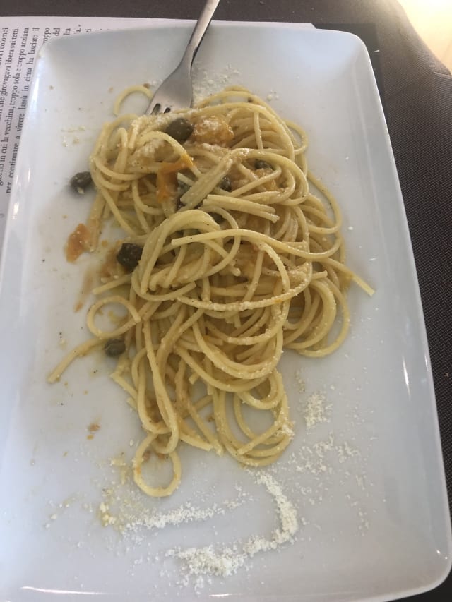 Spaghettone alla san giovannino gialla - I Dodici Gatti