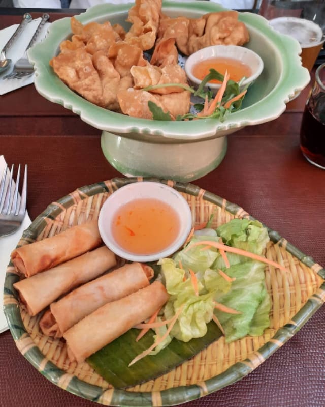 Rouleaux de pringtemps au poulet frit - A-Nam, Geneva