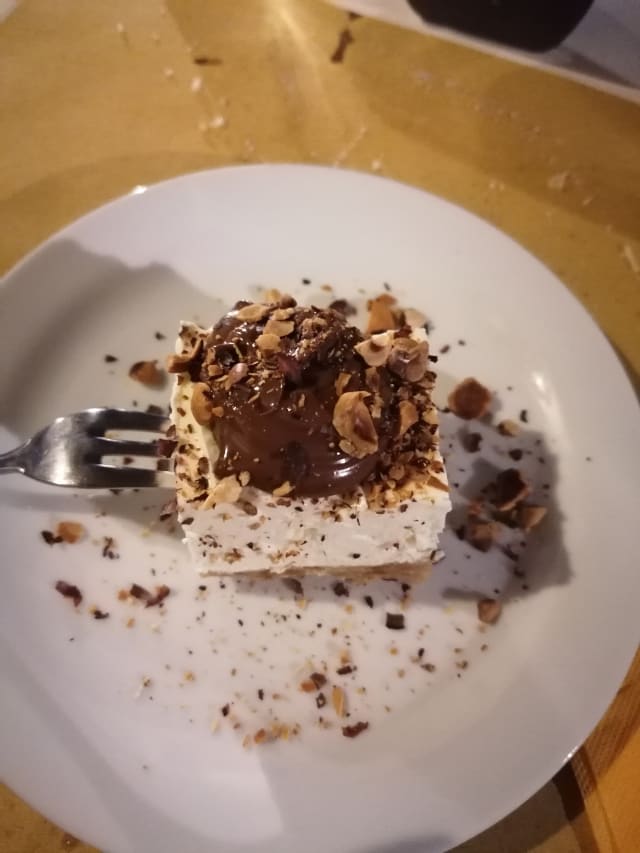 cheese cake alla crema di nocciole - L'orto di Hans