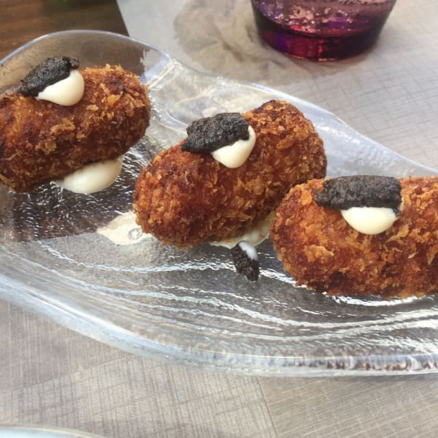 Croqueta de calabaza - Bar Tomeu, Sitges