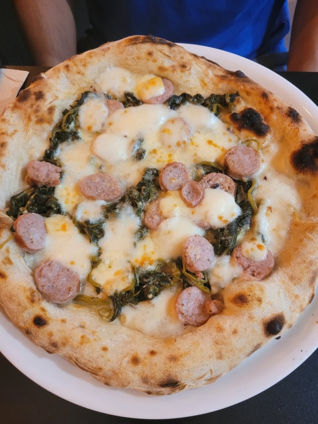 Salsiccia i friarielli de nàpols - Craft Pizza, Barcelona