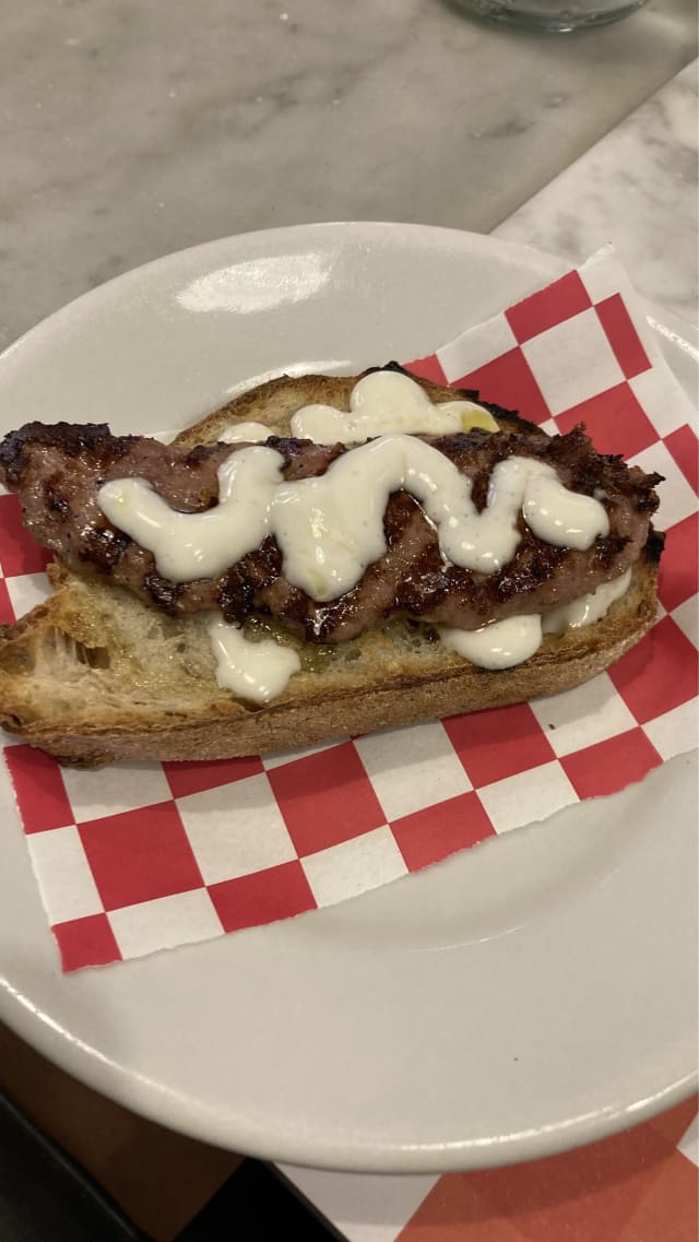 Salsiccia e stracchino - La Maremma - Pizza e Sfizi, Rome