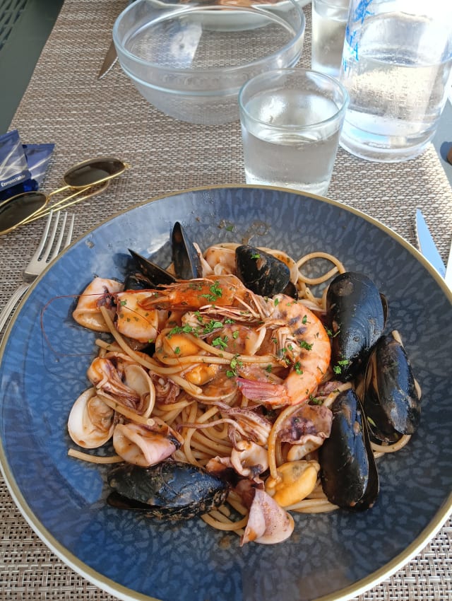 Spaghetti ai frutti di mare - Bagni Stella Marina, Savona