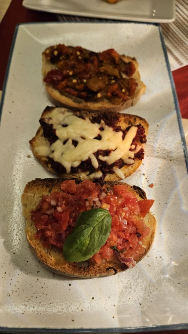 Bruschette calabresi  - Villa Adua Restaurant, Tropea