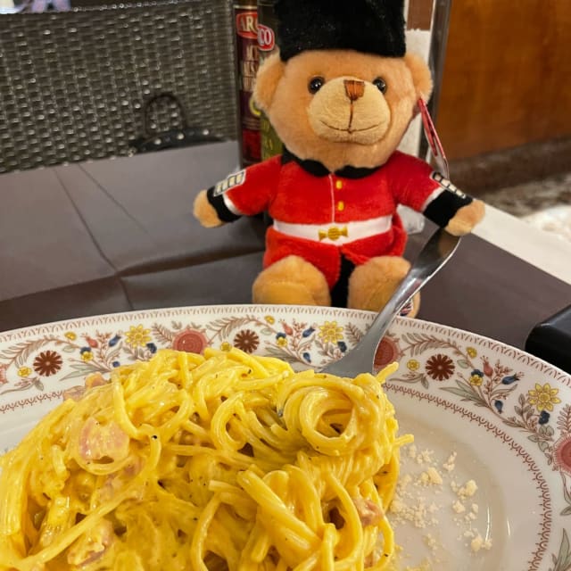 Spaghetti alla carbonara - Trattoria Antica Torre, Venice