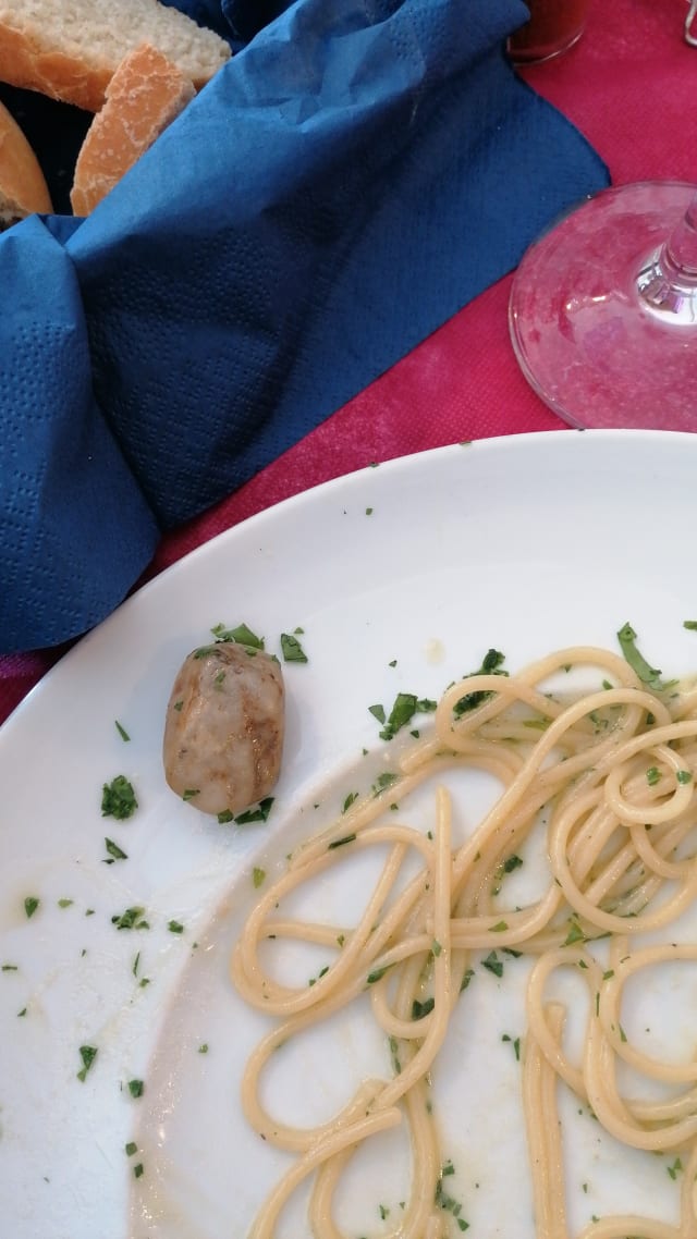 Spaghetti alle vongole  - Trattoria Paradiso di Nervi, Genoa