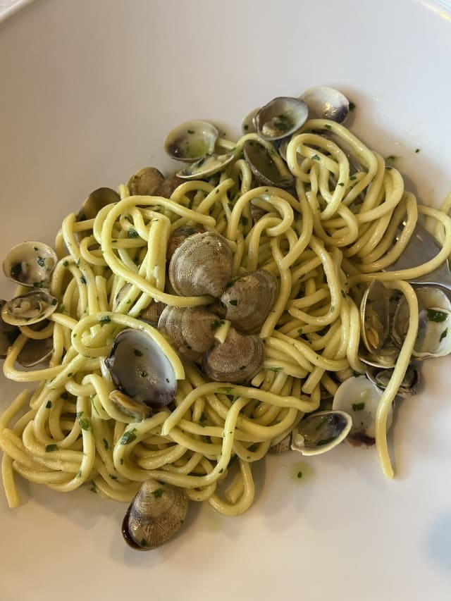 taglilini vongole - Il Caminetto, Diano Marina