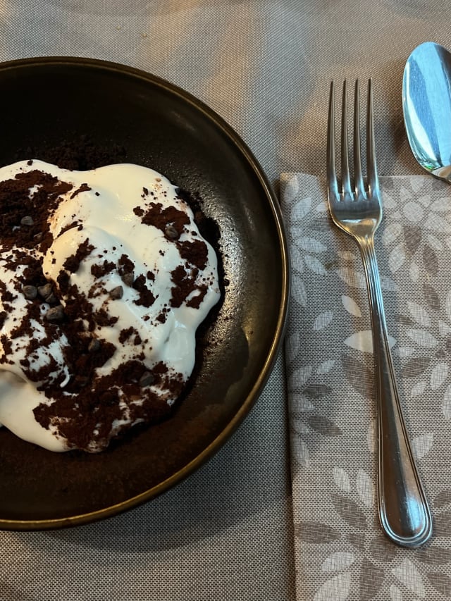 Tiramisù con terra di cacao - La Filanda Ristorante in Valmadrera, Valmadrera