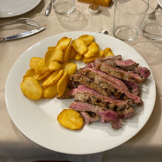 Tagliata di vitello Pimeontese - Al Cantun