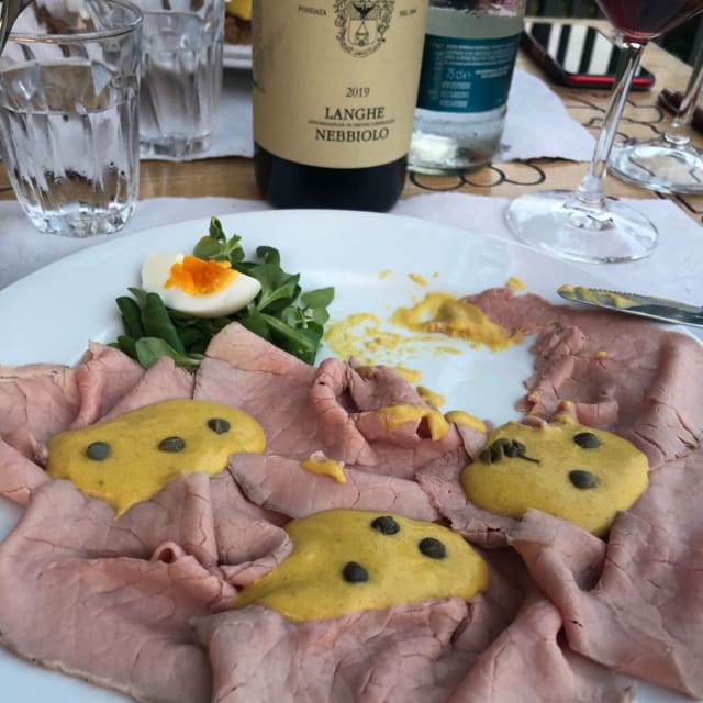 Vitello conciato - Cantina Comunale con cucina