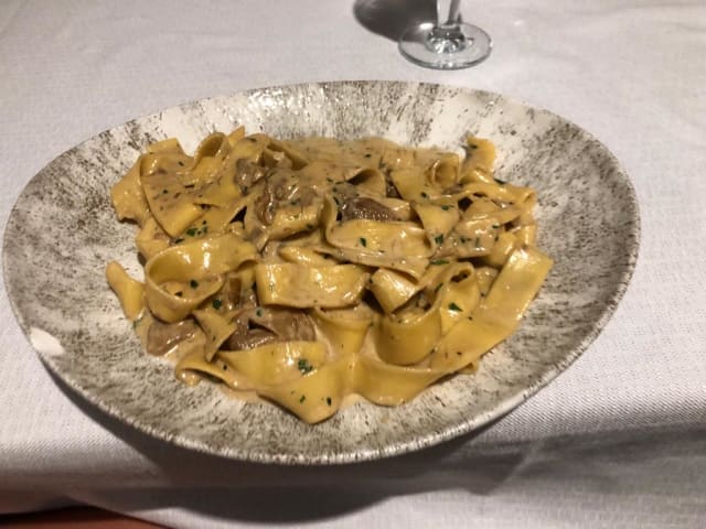 Pappardelle ai funghi porcini - La Rosa dei Venti