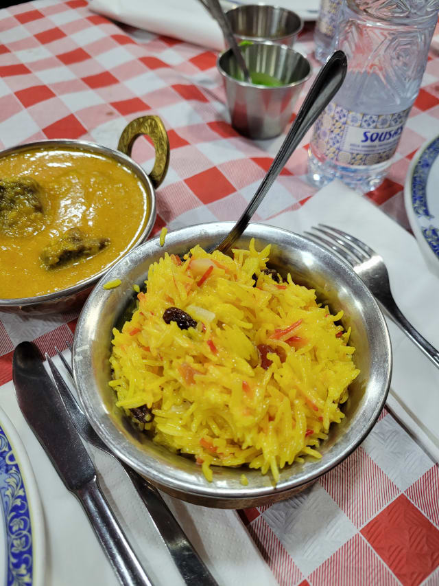 Arroz polau - Shapla Indian Restaurant 2, Madrid