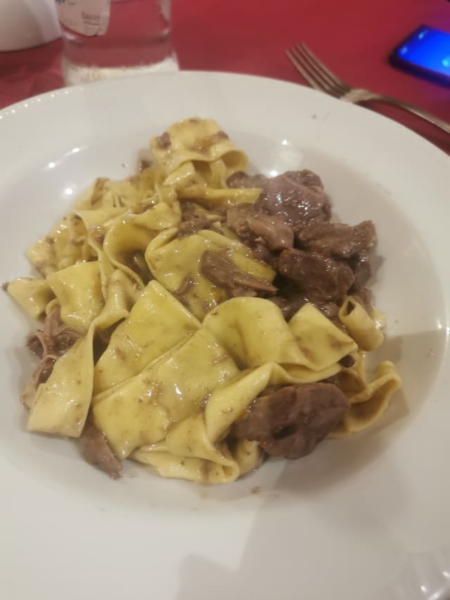 Pappardelle al cinghiale - Hosteria Numero 1000, Fidenza