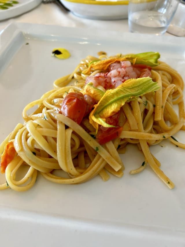 TAGLIOLINI GAMBERI E LIMONE - Il Fornillo, Positano