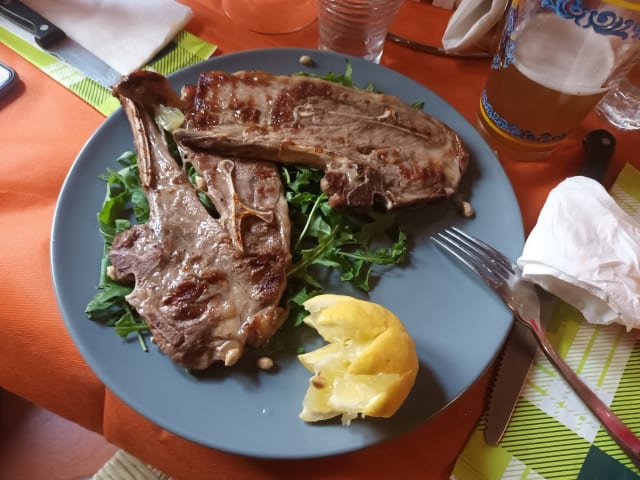 Spalla di Agnello alla griglia - Bistrot A' Ficaredda