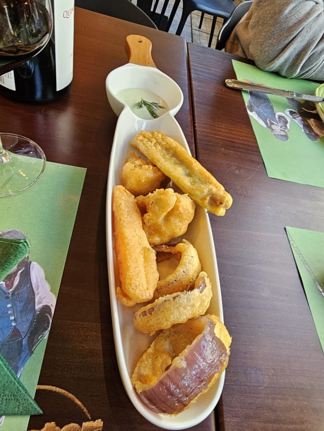 Tempura de vegetais - Mister Tapas Grill