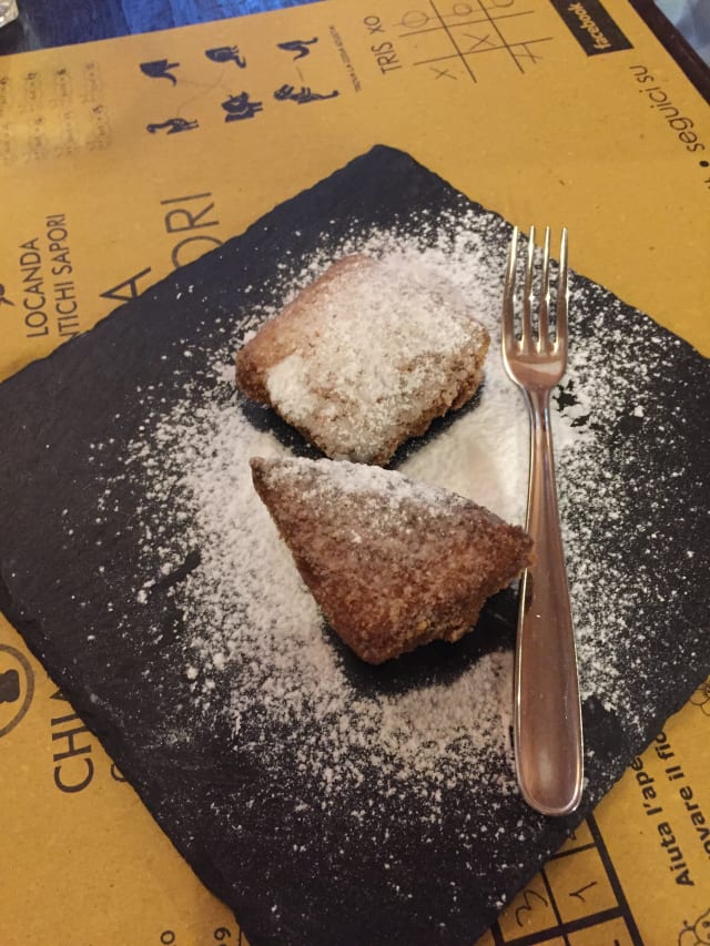 Latte dolce fritto - Locanda Antichi Sapori, Genoa