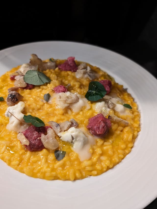 Risotto alla carota - Bacco Al Pretorio, Rome