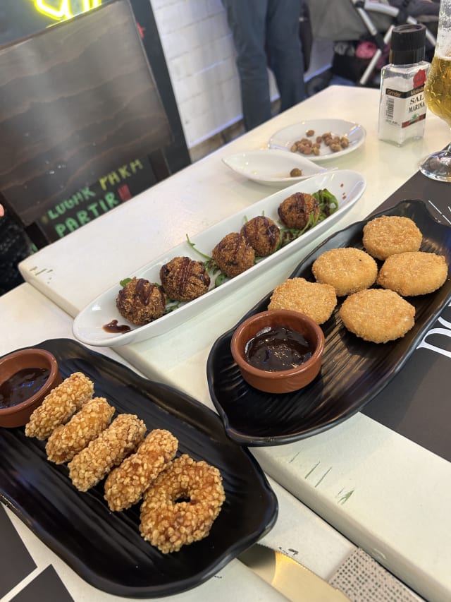 Croquetas de ribs BBQ - Dolce Vita, Barcelona