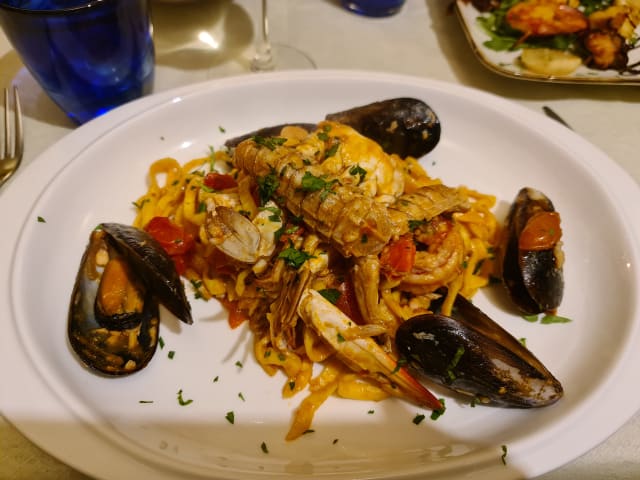 Tagliolini allo scoglio - Osteria Il Paiolo, Ravenna