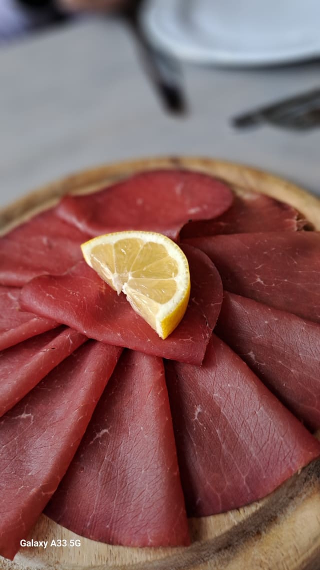 bresaola al limone - Ristorante Miravalle