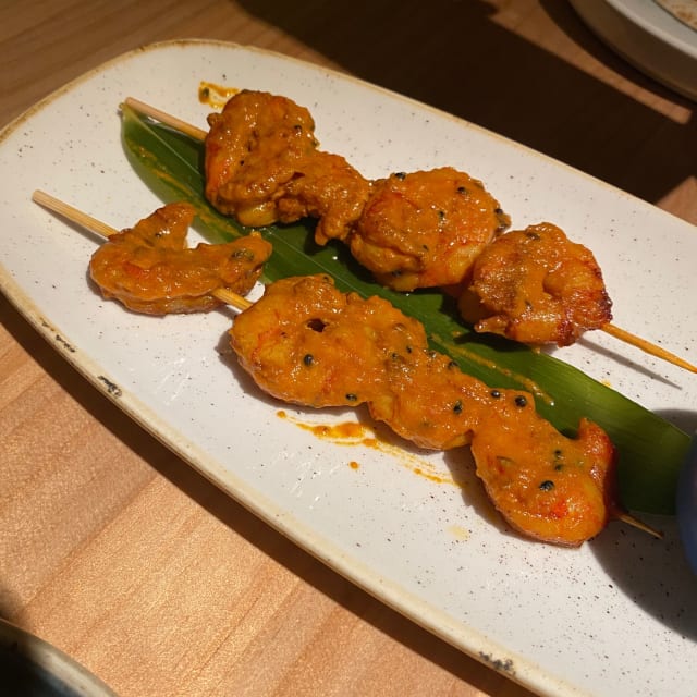 Brochetas de gambas (2 uds) - Little Andaman, Barcelona