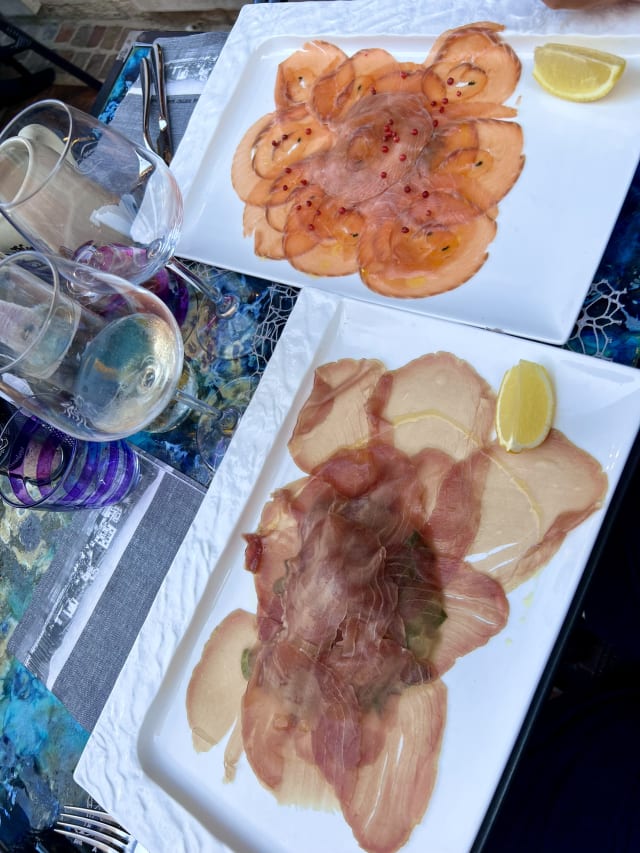 carpaccio tonno e salmone - D'Annunzio Osteria Bistrot