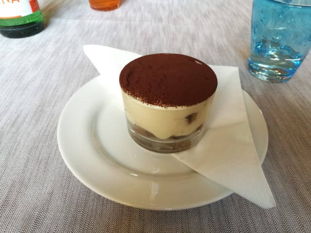 Tiramisù allo Zabaglione - Il Giardino Bar & Restaurant by “UNA cucina”, Milan