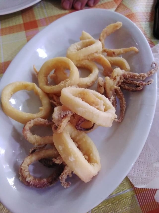 Calamari fritti - Ristorante le Sorgenti, Terracina