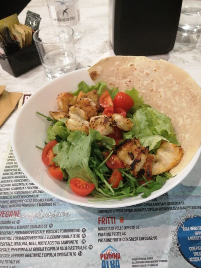 Insalata di mare - Hamburgeria Pizzeria  Paninoteca Piadina dell'Alba, Riccione