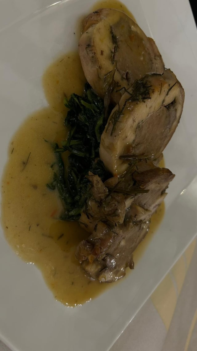 Coniglio farcito in porchetta - MADO Ristorante