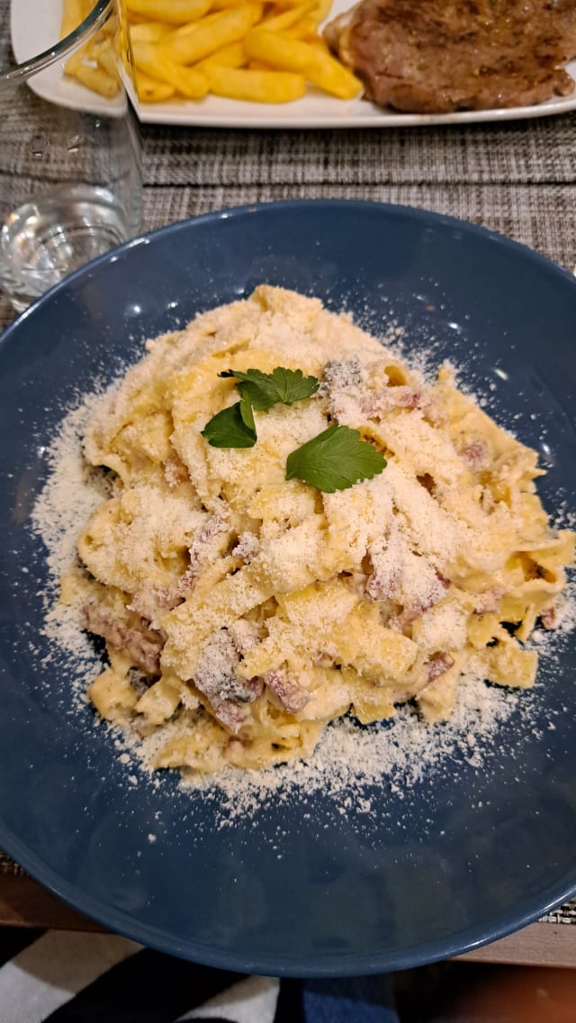 Tagliatelle carbonara - L'Arte dei Sapori, Lisbon