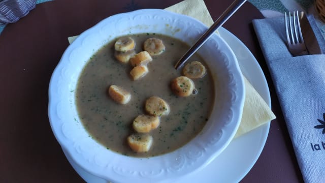 Vellutata Di Funghi Porcini - Ristorante la Baitina di Asiago