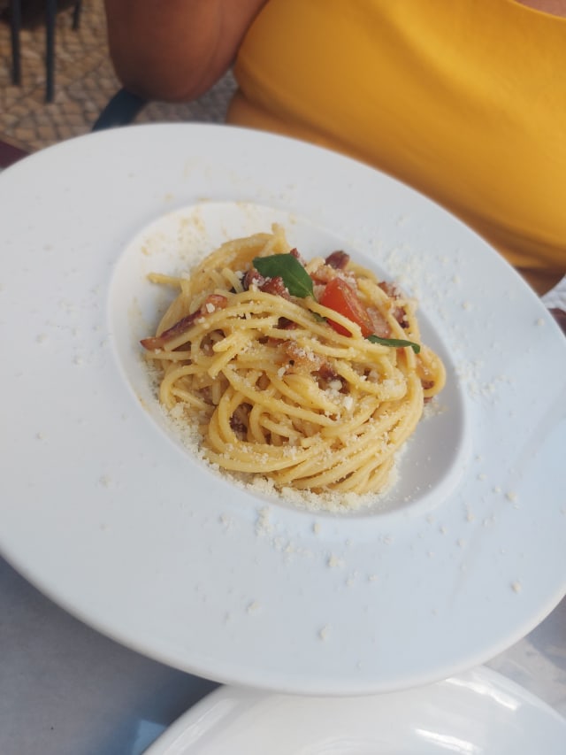 Spaghetti Alla Carbonara (Italian style) - Dama e Vagabundo, Lisboa