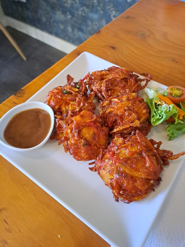 Onion bhaji - Byanjan, Madrid