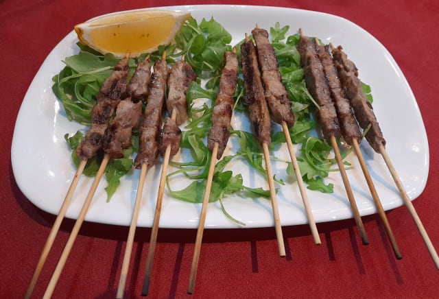 Arrosticini  - Acquasanta - Le Delizie per Bacco, Cassino