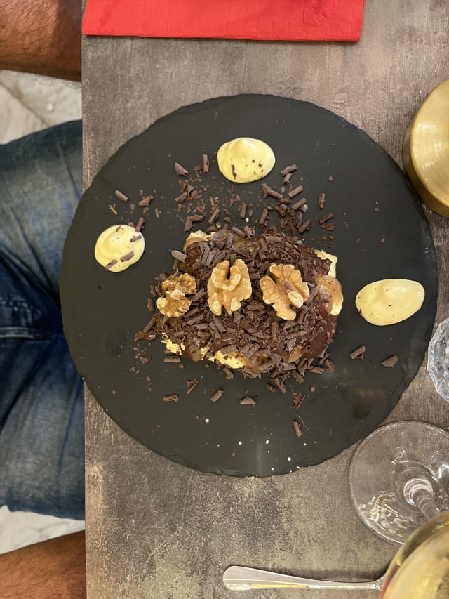 Crema di castagne , cioccolato fondente ,noci di Sorrento  - Misù Gourmet