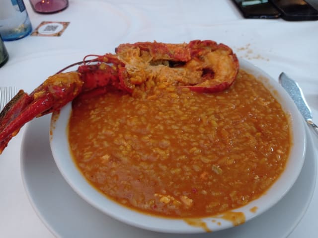  Arroz caldoso con bogavante - Monterrey Las Rozas