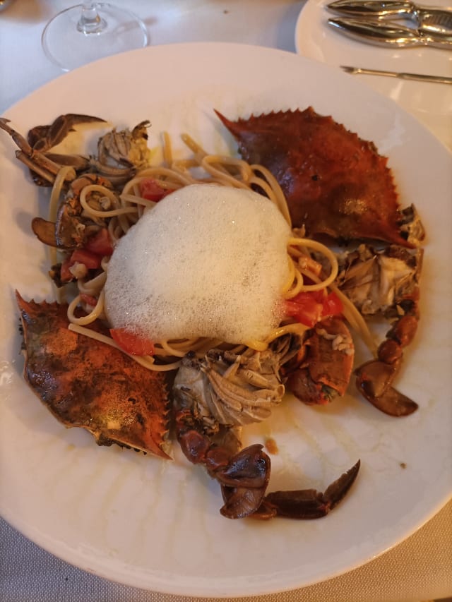 Linguine di Gragnano, granchio blu e datterino - Vin Bistrot, Moncalieri