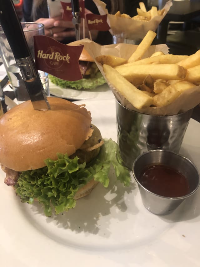 Country burger - Hard Rock Cafe - Barcelona