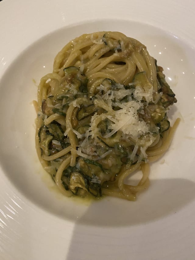 Spaghetti alla nerano - Camillo Benso