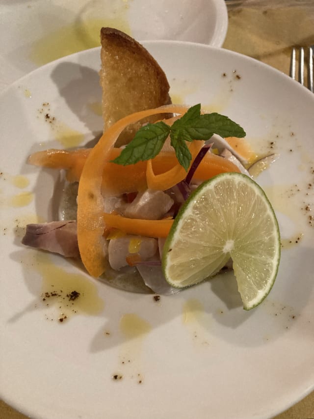 Ceviche di ricciola - SalentOsteria