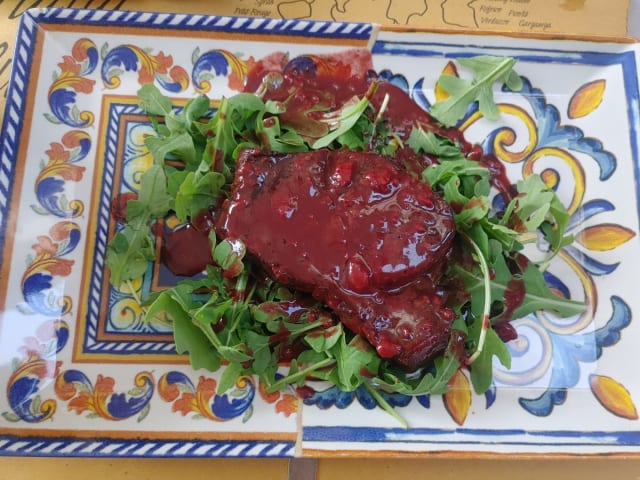 Filetto di manzo al Chianti - Il Tocco di Bacco, Florence