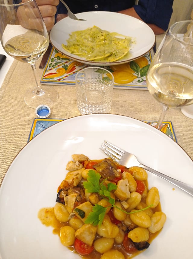 gnocchetti pesce spada e melanzane - La Cucina di Riccobono