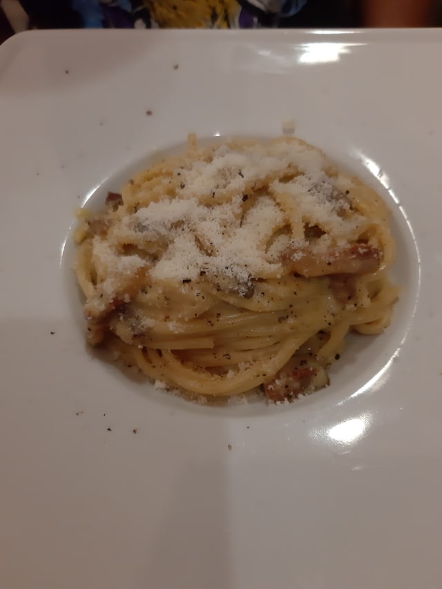 Spaghetti carbonara - Ristosalumeria Carpi, Carpi