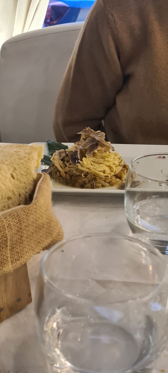 Tagliatella Porcini e Tartufo - Biancospino Ristorante