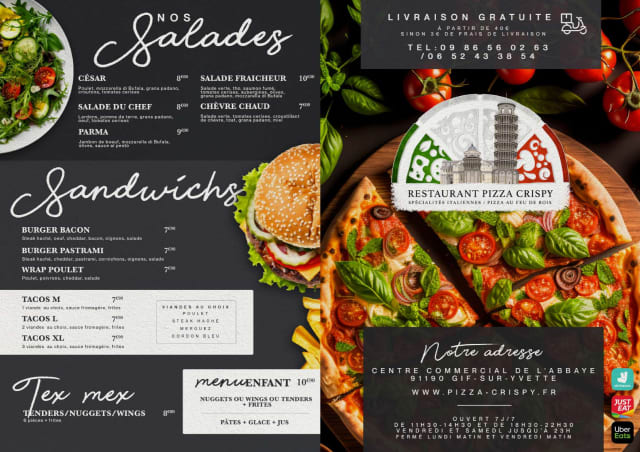 PDF Menu page 1